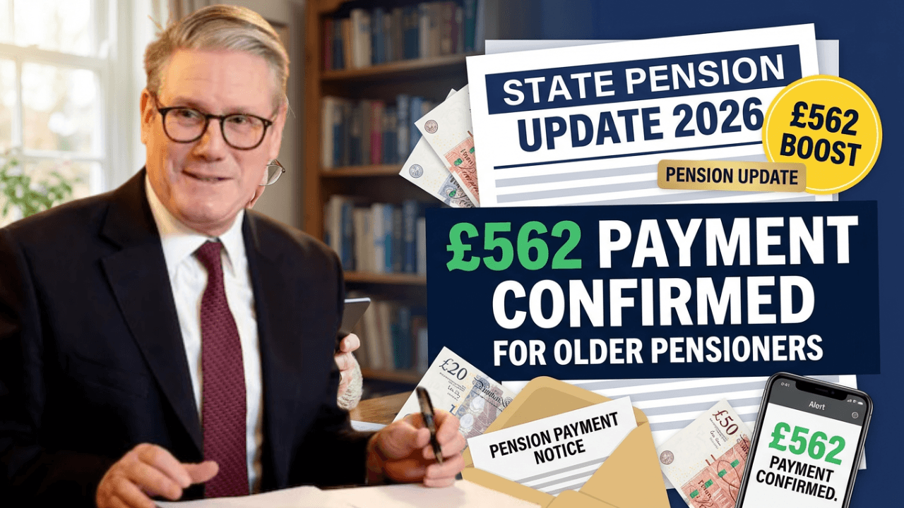 DWP Confirms £562 State Pension Payment for Older Pensioners