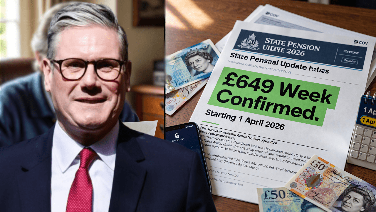 DWP Officially Announces £649 Week State Pension Starting 1 April 2026