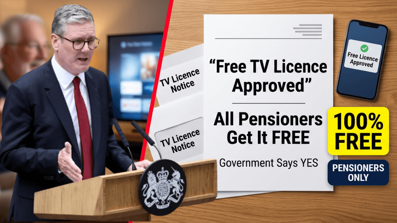 Government Says YES – Free TV Licence Now for All UK Pensioners
