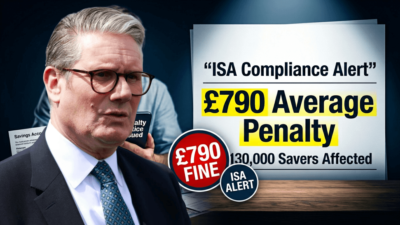 HMRC Crackdown Hits 130,000 ISA Savers With £790 Average Penalty