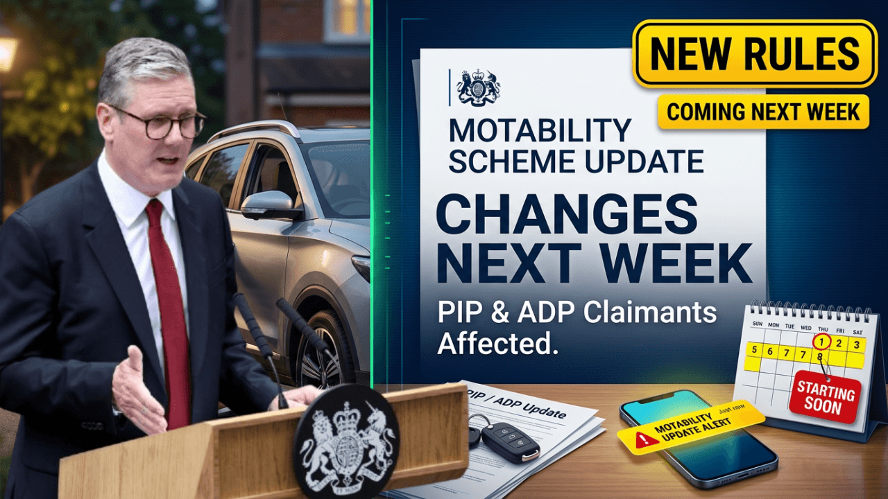 Motability Scheme Update – New Changes for PIP & ADP Claimants Coming Next Week