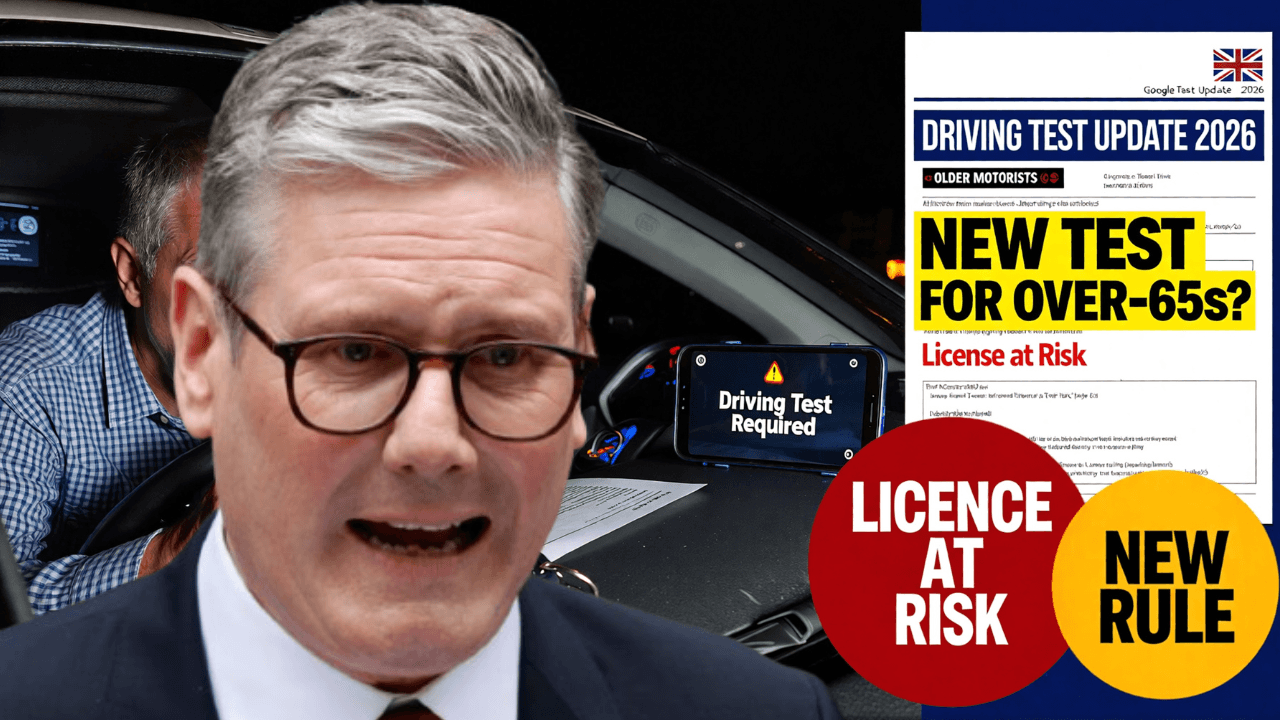 New 2026 Driving Test for Over‑65s Confirmed – Licence at Risk 