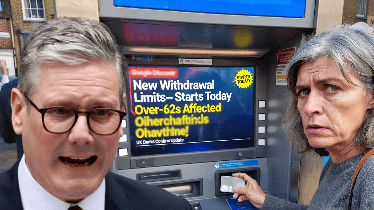 UK Banks Officially Confirm New Withdrawal Limits for Over-62s – Changes Start Today