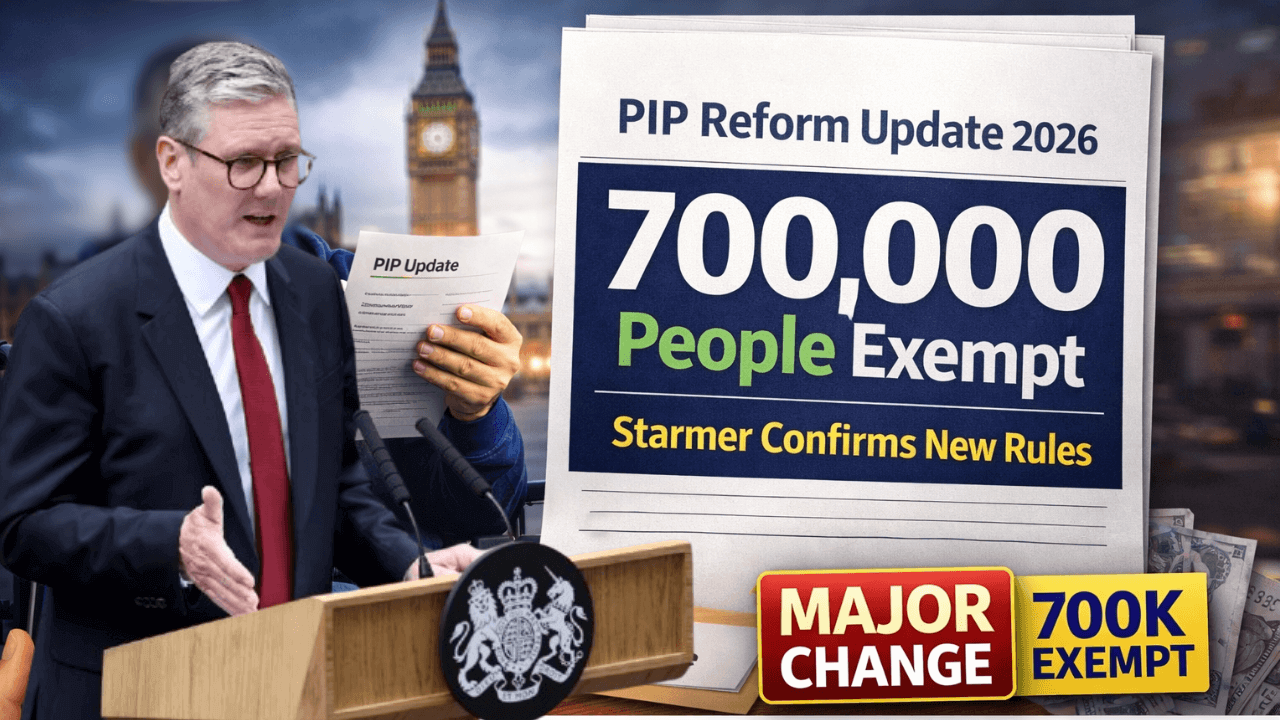 UK Disability Benefits Overhaul: Starmer Confirms 700,000 Exempt Under New PIP Rules
