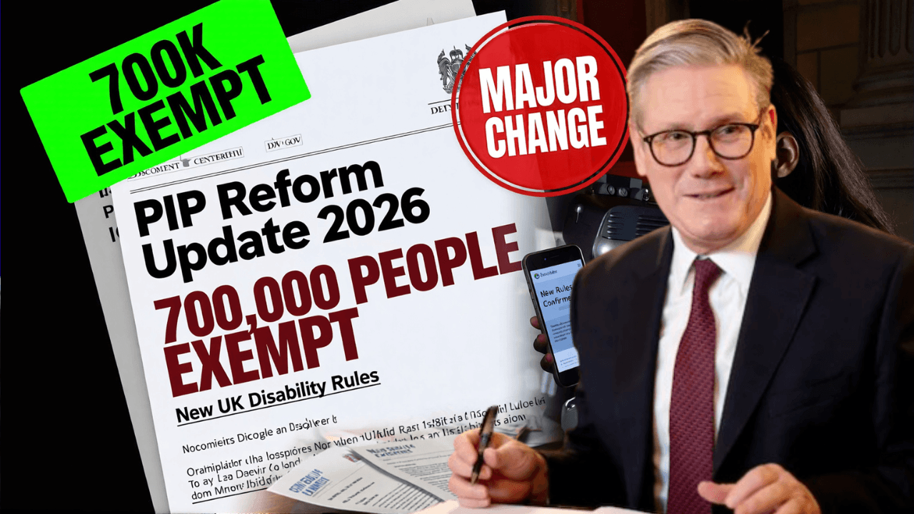 UK Disability Benefits Overhaul: Starmer’s New PIP Rules to Exempt 700,000 People