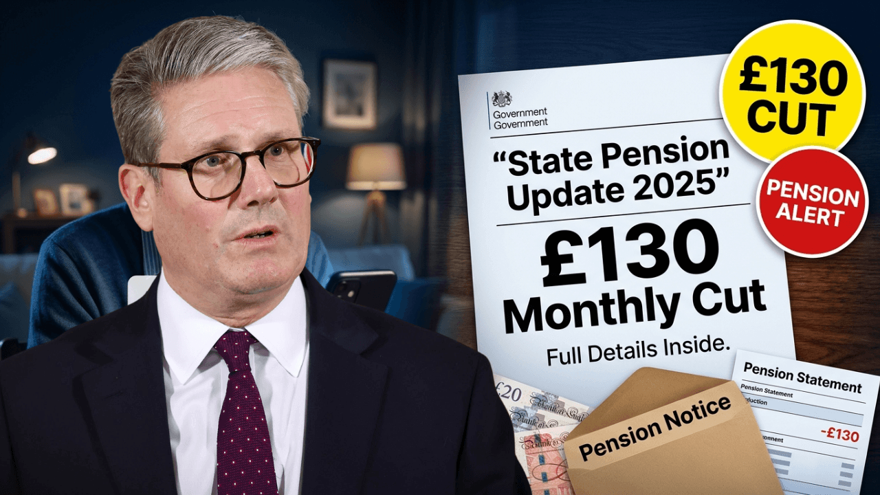 UK State Pension to Be Slashed by £130 Monthly in 2025 - Full Details Inside